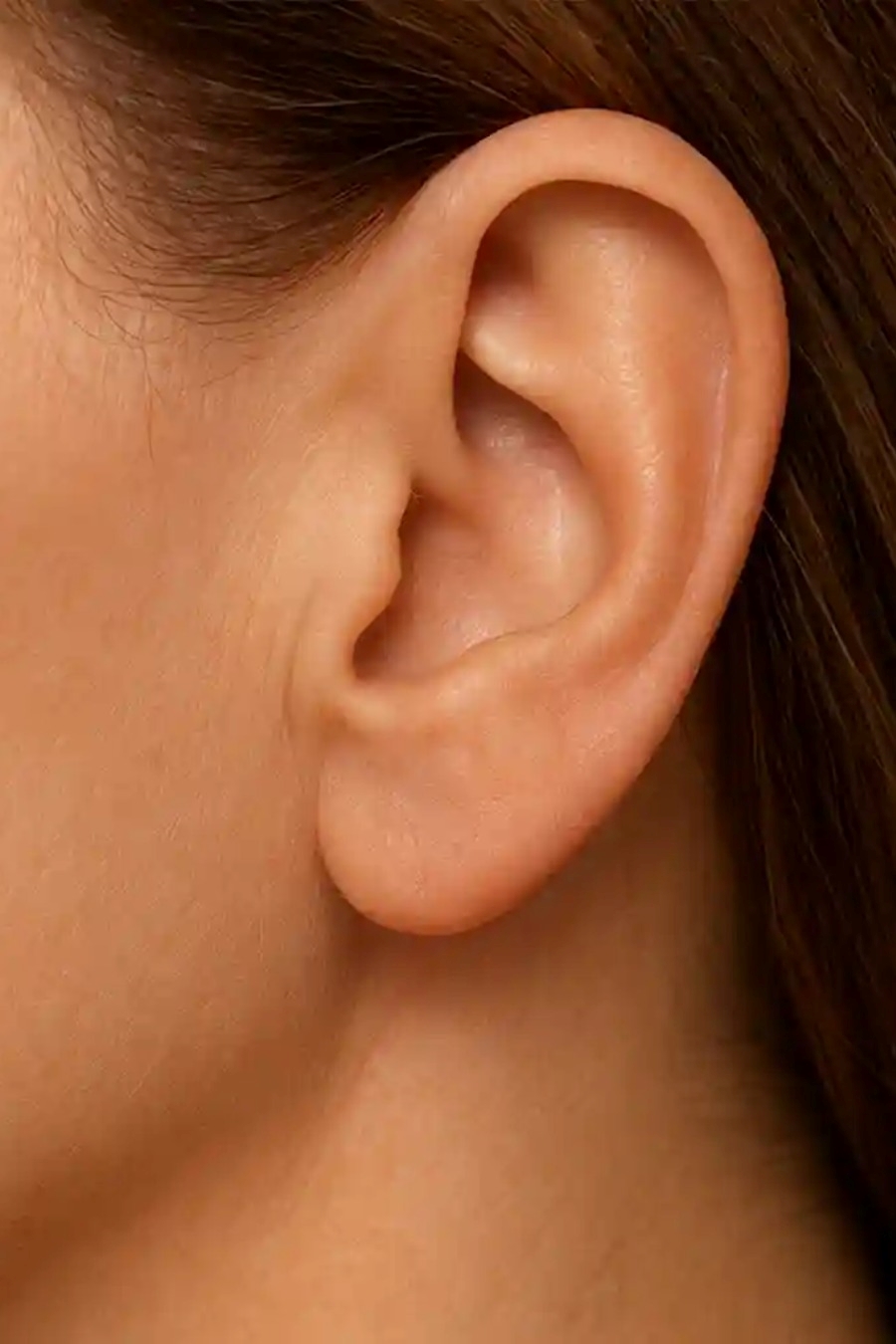 After earlobe-repair